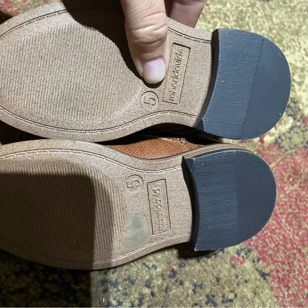 Like New Toddler Cognac Robert David Panama Dress‎ Shoe Size 5